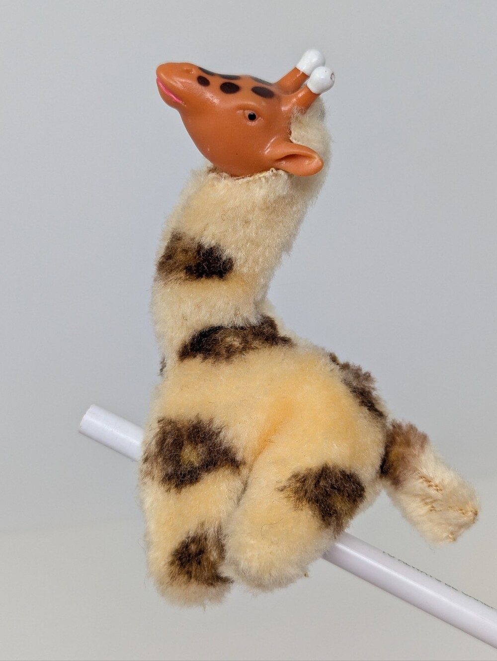 Giraffe Pencil Hugger Vintage Plush